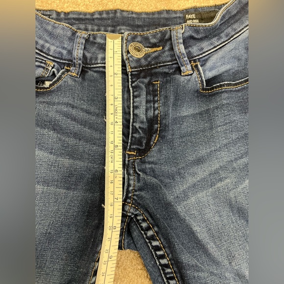 BUFFALO David Bitton FAYE Mid Rise Skinny Jeans Size 25L - Picture 12 of 12